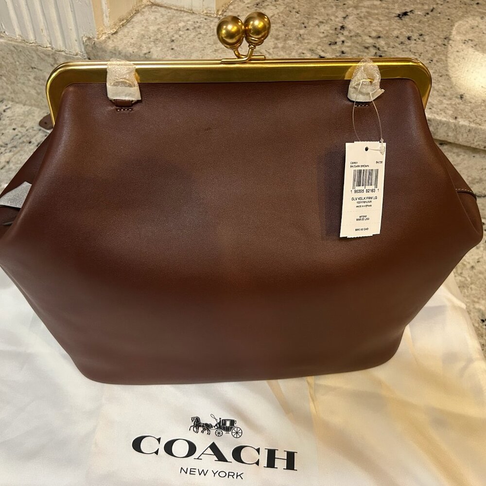 Coach Kisslock Bag